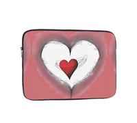 YYHHAOFA Have a Loving Heart Picture - Custodia portatile per laptop da 12 pollici, antiurto, per uomini e donne, viaggi d'affari, uso quotidiano in ufficio
