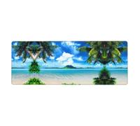 YYHHAOFA Il Mare Stampe Mouse Pad 30,5x80 cm | Tappetino da scrivania esteso da gioco, protezione per superfici grandi