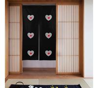 YYHHAOFA Love in the bubble, tenda divisoria per porta, protezione della privacy, adatta per cucina, bagno, stanza, 86,4 x 142,2 cm
