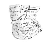 YYHHAOFA Math Geometry G alculus Prints Active Head Wrap - Scaldacollo senza cuciture ad asciugatura rapida per avventure all'aperto e abbigliamento quotidiano elegante