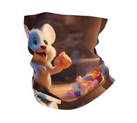 YYHHAOFA Mouse ruba caramelle Pattern Foulard, fascia, maschera sportiva multifunzionale, asciugamano da uomo e donna