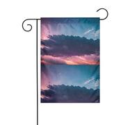 YYHHAOFA Nuvole nel cielo modello bandiera giardino cortile decorazione 30,5 x 45,7 cm per giardino terrazza balcone