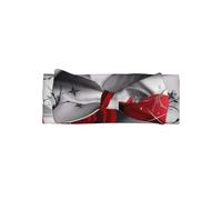 YYHHAOFA Rote Rose Prints - Fascia per capelli per neonati, morbida ed elastica, accessorio per neonati per dolci servizi fotografici e baby shower, regalo ideale per neonati da 0 a 6 mesi