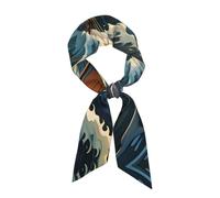 YYHHAOFA Sea and Sail Picture Sciarpa da donna alla moda adatta come foulard, sciarpa, accessori per abbigliamento, accessori per borse