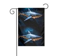 YYHHAOFA Secrets of the Deep Forest Printed Garden pennone per esterni decorazione cortile su entrambi i lati 30,5 x 45,7 cm