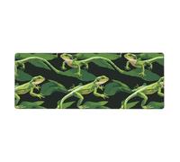 YYHHAOFA Tappetino per mouse extra large stampato con coccodrillo, tastiera da gioco antiscivolo per computer e ufficio, versione ispessita, 30,5 x 80 cm