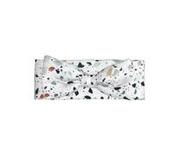 YYHHAOFA Terrazzo Marble Pastel Prints Baby Bow Headband - Morbido ed elastico accessorio per neonati per servizi fotografici dolci e abiti carini
