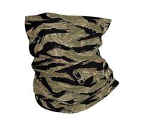 YYHHAOFA Tiger Stripe Camo Prints Active Head Wrap - Scaldacollo senza cuciture, ad asciugatura rapida, per avventure all'aperto e abbigliamento quotidiano elegante