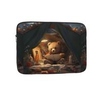 YYHWHJDE A Little Bear Learning Knowledge Prints, custodia protettiva antiurto portatile per laptop da 12 pollici, per uomini e donne, viaggi d'affari e uso quotidiano in ufficio