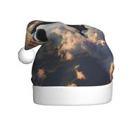 YYHWHJDE Airplanes are soaring Prints Cappello di Natale per adulti accessorio di qualità morbido, leggero e soffice