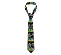YYHWHJDE All things revived in spring Prints Cravatta da uomo morbida e confortevole, non deformabile, resistente allo sbiadimento, durevole (57 x 3,2,5 cm)