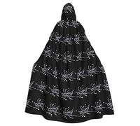 YYHWHJDE Ant Trend Pattern Pattern Halloween adulto mantello con cappuccio - mantello con cappuccio super grande senza cerniera