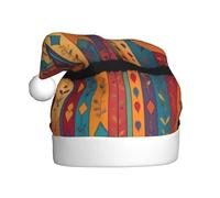 YYHWHJDE Arazzo con motivi vintage stampe cappello di Natale per adulti rendendolo un regalo divertente e durevole per uomini e donne