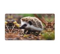 YYHWHJDE Baby Hedgehog Prints - Tappetino per mouse da gioco per ufficio, 40,6 x 74,9 cm, forte adesione e durata, ispessito e antiscivolo