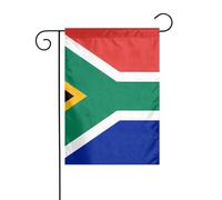 YYHWHJDE Bandiera del Sud Africa Immagine Giardino pennone esterno cortile decorazione fronte-retro 30,5 x 45,7 cm