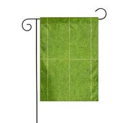 YYHWHJDE Bandiera verde con stampa di pascoli da giardino, decorazione per cortile, 30,5 x 45,7 cm, spessa moda