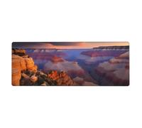 YYHWHJDE Beauty Grand Canyon Prints, tappetino per mouse extra large, forte adesione, durevole, bordo di bloccaggio preciso 30,5 x 80 cm