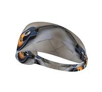 YYHWHJDE Bella chitarra foto sport fascia per le donne a prova di sudore fascia elastica estiva