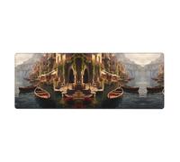 YYHWHJDE Bella Italia Picture Extra Large Mouse pad, Computer Ufficio Anti Slip Gaming Tastiera Ispessita Versione 30,5 x 80 cm