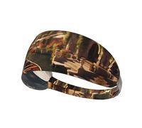 YYHWHJDE Bella Italia Picture Sport Fascia per le donne a prova di sudore fascia elastica estiva