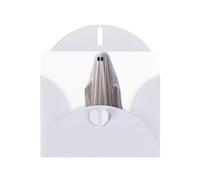 YYHWHJDE - Biglietto di auguri bianco con immagine dell'anima errante, perfetto per San Valentino, anniversario di matrimonio e inviti per feste