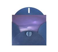 YYHWHJDE Biglietto di auguri blu con stampe di tempesta fulminea per Natale, compleanno dei bambini, San Valentino e invito per feste