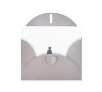 YYHWHJDE Biglietto di auguri grigio con scritta "It only has you in its ey", perfetto per San Valentino, anniversario di matrimonio e inviti per feste