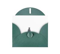 YYHWHJDE Biglietto di auguri verde scuro con scritta "It only has you in its ey", perfetto per San Valentino, anniversario di matrimonio e inviti per feste