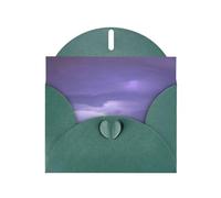 YYHWHJDE Biglietto di auguri verde scuro con stampe fulmini tempesta per Natale, compleanno dei bambini, San Valentino e inviti per feste