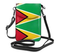 YYHWHJDE Borsa a tracolla in vera pelle con bandiera della Guyana