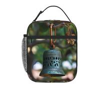 YYHWHJDE Borsa termica portatile per il pranzo, una piacevole immagine a campana, riutilizzabile, durevole, per uomini e donne, facile da trasportare