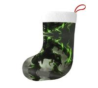 YYHWHJDE Calze decorative natalizie con immagine di spirito dell'albero I colori vivaci aggiungono un'atmosfera festosa