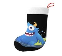 YYHWHJDE Calzini decorativi natalizi con stampa di mostri che bagnano morbidi, soffici, leggeri e confortevoli