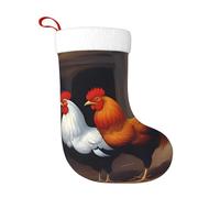 YYHWHJDE Calzini decorativi natalizi Stampe colorate con grossi utilizzati per attività della comunità, spettacoli teatrali e riunioni di festa