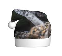 YYHWHJDE Cappello di Natale con motivo a puffin per adulti accessorio festivo di qualità realizzato morbido, leggero