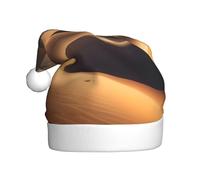 YYHWHJDE Cappello di Natale con motivo a stelle del deserto per adulti accessorio festivo di qualità realizzato morbido, leggero