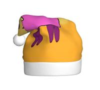 YYHWHJDE Cappello di Natale con stampa di cammello nel deserto dei cartoni animati per adulti, un regalo divertente e durevole per uomini e donne