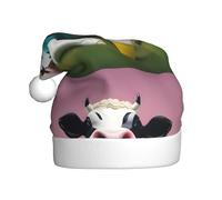 YYHWHJDE Cappello di Natale creativo a pois per adulti accessorio festivo di qualità realizzato morbido, leggero