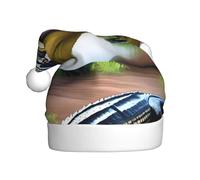YYHWHJDE Cappello di Natale Deadly Rolling Croco Pattern per adulti qualità accessorio festivo realizzato morbido, leggero