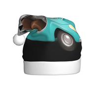 YYHWHJDE Cappello natalizio con koala che guida un'auto, per adulti, morbido e soffice, ideale per un uso a lungo termine