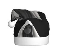 YYHWHJDE Cappello natalizio con stampa "The mystery under the veil" per adulti, un regalo divertente e durevole per uomini e donne