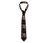 YYHWHJDE Cravatta da uomo con motivo a scarabeo colorato per affari, uso quotidiano, lavoro, compleanni, matrimoni, feste, banchetti, facile da pulire, 140 x 7 cm