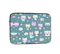 YYHWHJDE Cute Little Fox Picture Custodia per laptop portatile antiurto da 10 pollici per uomini e donne viaggi d'affari, scuola e ufficio uso quotidiano