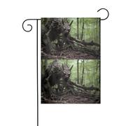 YYHWHJDE Decorazione per cortile, bandiera bianca con ossa che perdono demoni, 30,5 x 45,7 cm, per giardino, terrazza, balcone