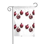 YYHWHJDE Decorazione per cortile con stampa a forma di melograno, 30,5 x 45,7 cm, spessa moda