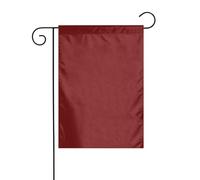 YYHWHJDE Deep Red Picture Garden pennone esterno decorazione cortile su entrambi i lati 30,5 x 45,7 cm