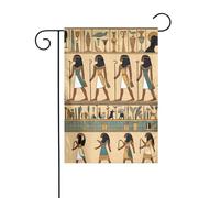 YYHWHJDE Donne nell'antico Egitto Modello Bandiera Giardino Decorazione Cortile 30,5 x 45,7 cm Spessore durevole