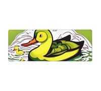 YYHWHJDE Duck Flock Game Picture Extra Large Mouse pad, Computer Ufficio Anti Slip Gaming Keyboard Versione Ispessita 30,5 x 80 cm