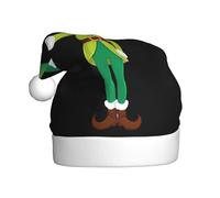 YYHWHJDE Elfo e palloncino verde stampa cappello di Natale per adulti rendendolo un regalo divertente e durevole per uomini e donne