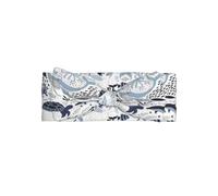 YYHWHJDE Fascia per capelli con fiocco e stampa a tema oceano con tartaruga e polpo - Adorabile coperta per neonati per baby shower e accogliente ricordo per neonati